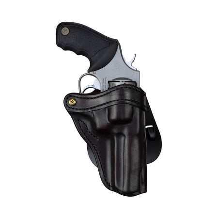 1791 Gunleather RVH2 OWB Signature Brown Leather Paddle Holster – Right Hand, Fits Ruger GP100