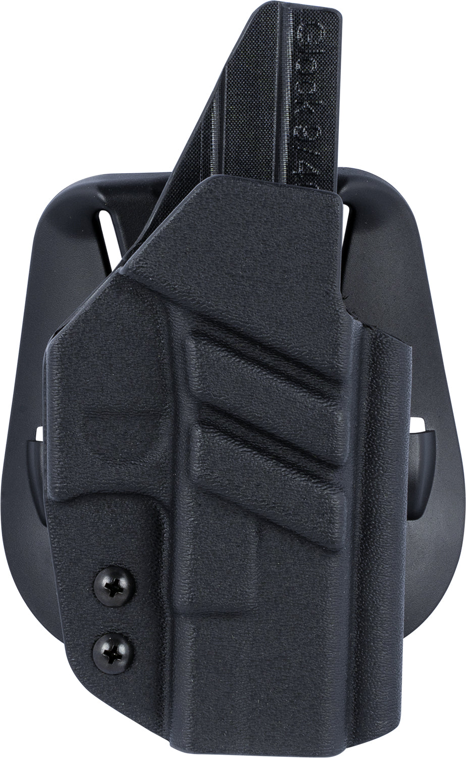 1791 Gunleather Tactical Kydex OWB Paddle Holster – Black, Compatible with Glock 17/19/22/23, Right Hand