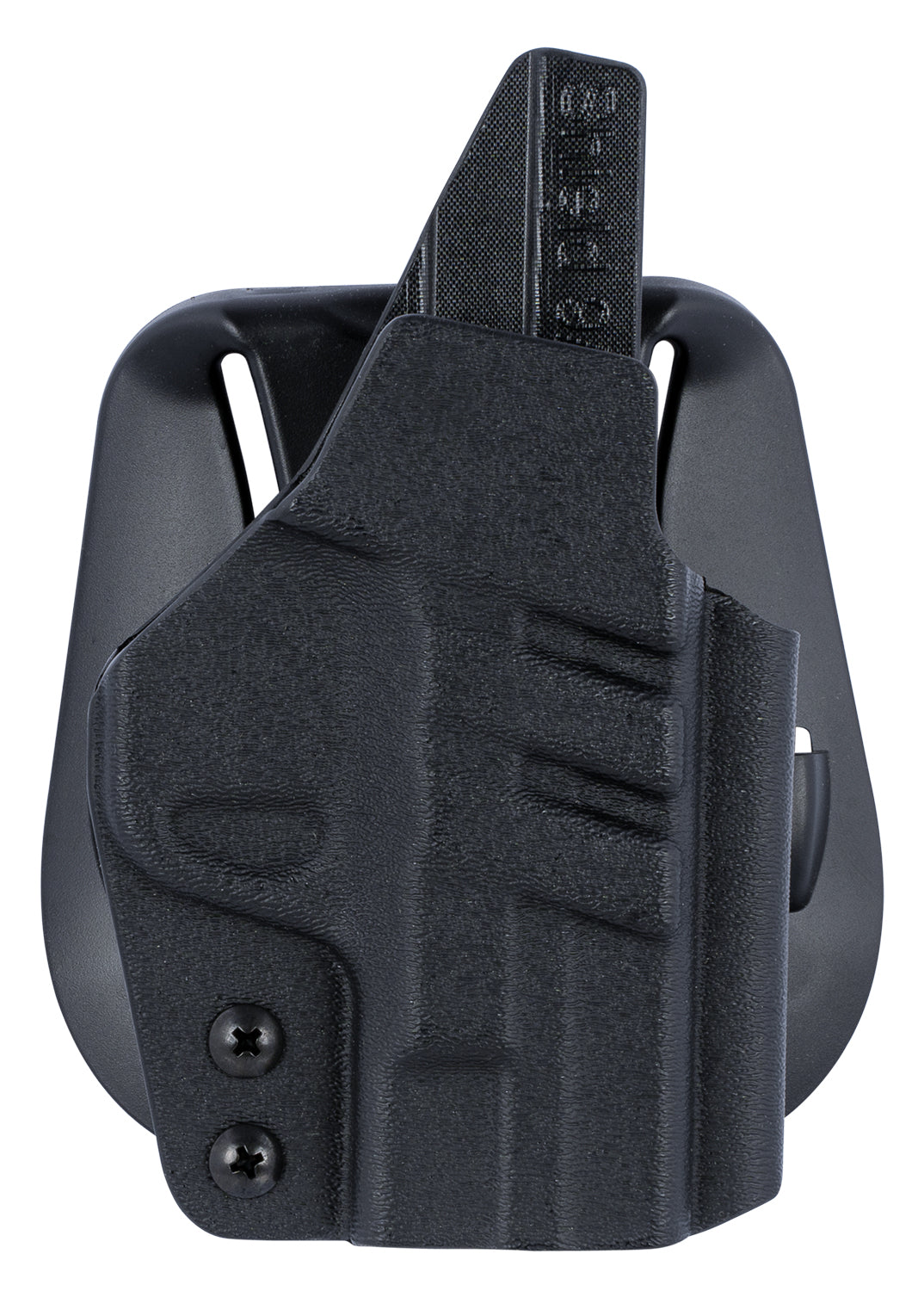 1791 Gunleather Tactical Kydex OWB Paddle Holster – Black, Fits S&W M&P Shield & Shield Plus, Right Hand