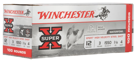 Winchester XPERT STEEL HIgh Velocity Value Pack 12 Gauge 3 in / 3 in #4 1-1/8 oz