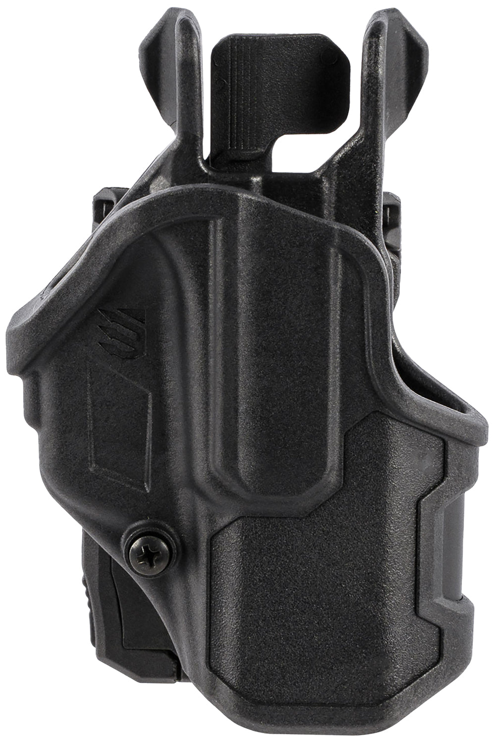 Blackhawk 410776BKR T-Series L2C OWB Holster Black Polymer Belt Slide Fits Glock 48 Right Hand