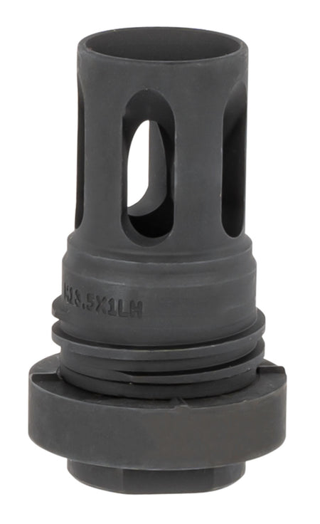 Yankee Hill 4315M13LA Mini QD Flash Hider Black Phosphate Steel M13.5x1 LH Threads 2.13" OAL for 5.56x45mm NATO AR