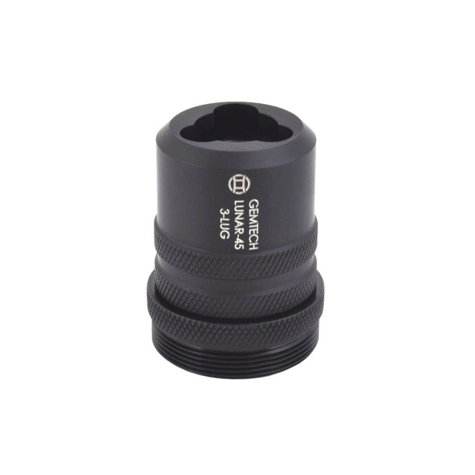 Gemtech 3-Lug Female QD Mount for GM-45 / Lunar 45 Suppressor