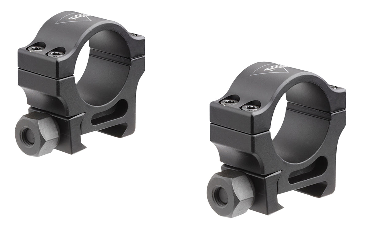 Trijicon AC22005 1" Black Parkerized Standard Aluminum Riflescope Rings