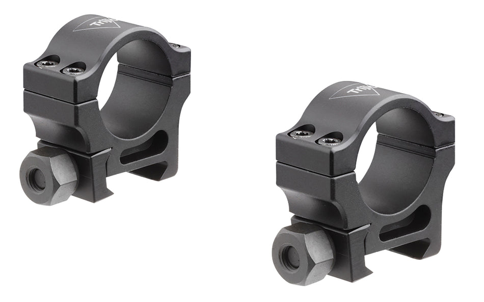Trijicon AC22005 1" Black Parkerized Standard Aluminum Riflescope Rings