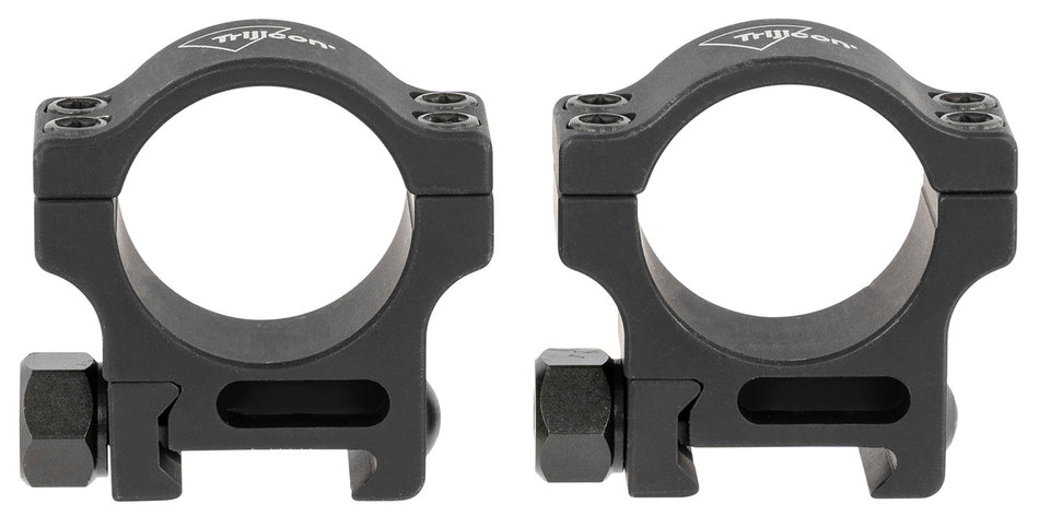 Trijicon AC22009 30mm Standard Black Hardcoat Anodized Riflescope Rings