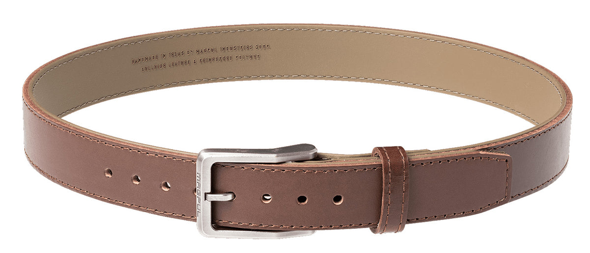 Magpul MAG1109210 Tejas 2.0 El Original 42" Leather Gun Belt 1.50" Wide Chocolate Brown