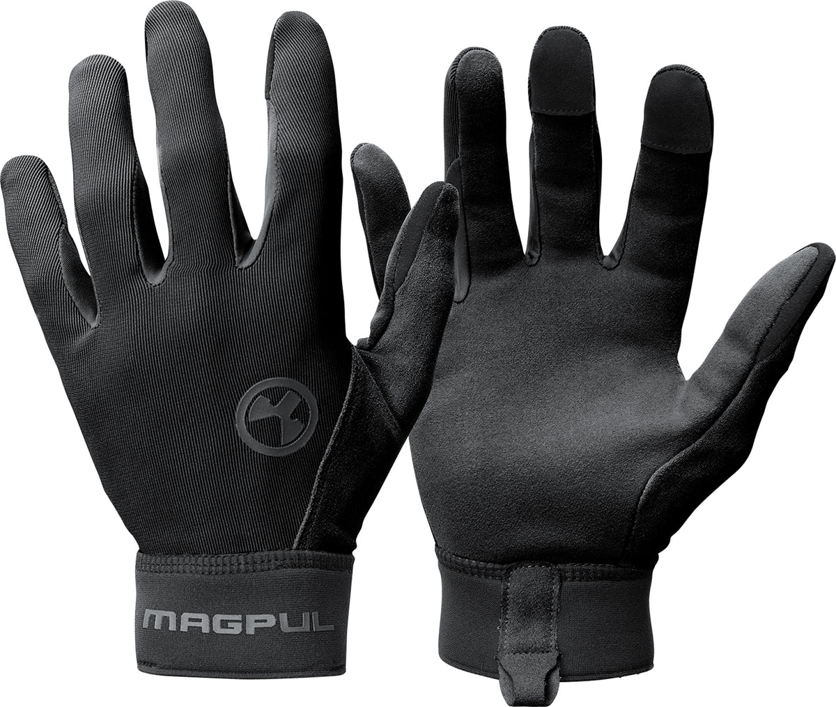 Magpul MAG1014-001 Technical 2.0 Gloves Black Touchscreen Synthetic/Suede Medium