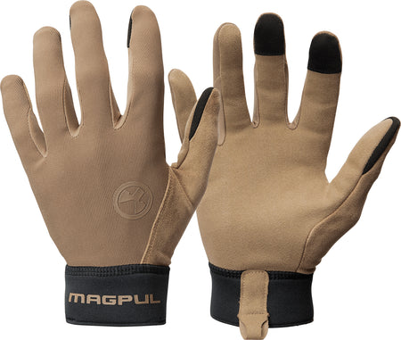 Magpul MAG1014-251 Technical 2.0 Gloves Coyote Touchscreen Synthetic/Suede Size Small