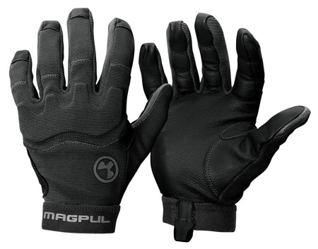 Magpul MAG1015-001 Patrol 2.0 Gloves Black Nylon/Leather Size Small