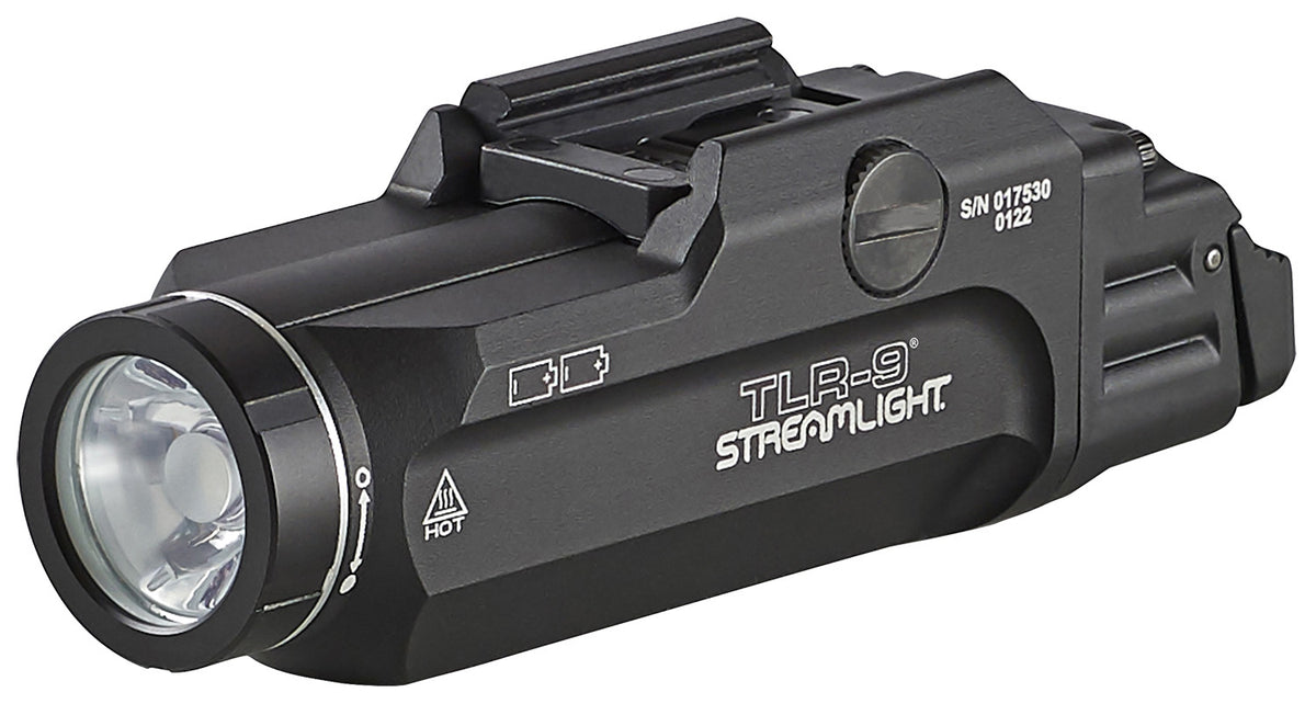 Streamlight 69464 TLR-9 Full-Frame Weapon Light, Black Anodized, 1,000 Lumens White LED