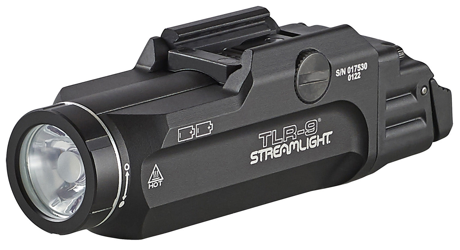 Streamlight 69464 TLR-9 Full-Frame Weapon Light, Black Anodized, 1,000 Lumens White LED