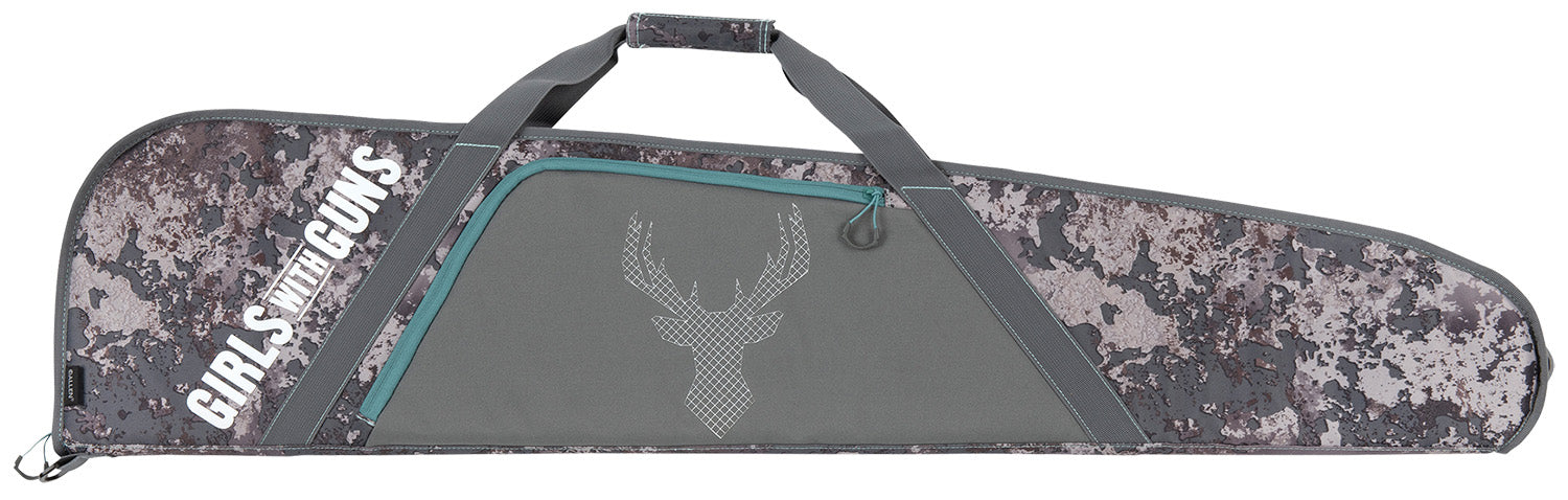 Girls With Guns 9146 Ten Point Dreams Rifle Case 46" Shade Camo with Locking Zipper and D-Ring