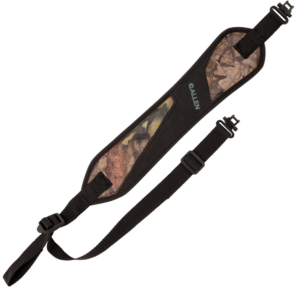 Allen 8287 Glenwood Lightweight Foam-Padded Mossy Oak Break-Up/Black Nylon Rifle/Shotgun Sling with Swivels