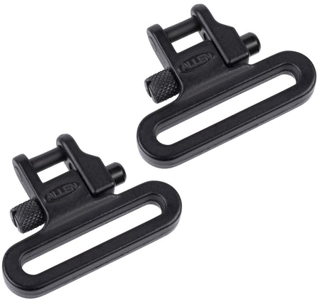 Allen 14512 Magnum Swivel Set 1.25" Black Steel Sling Swivels