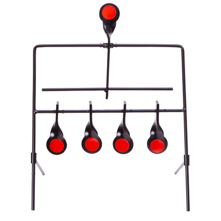 EZ-Aim 15285 Spinner System Steel Resetting Target for Rimfire Pistols, Rifles & Air Guns