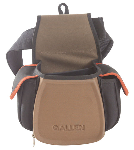 Allen Eliminator Pro Double Compartment Shooting Bag Black with Coffee and Copper Accents