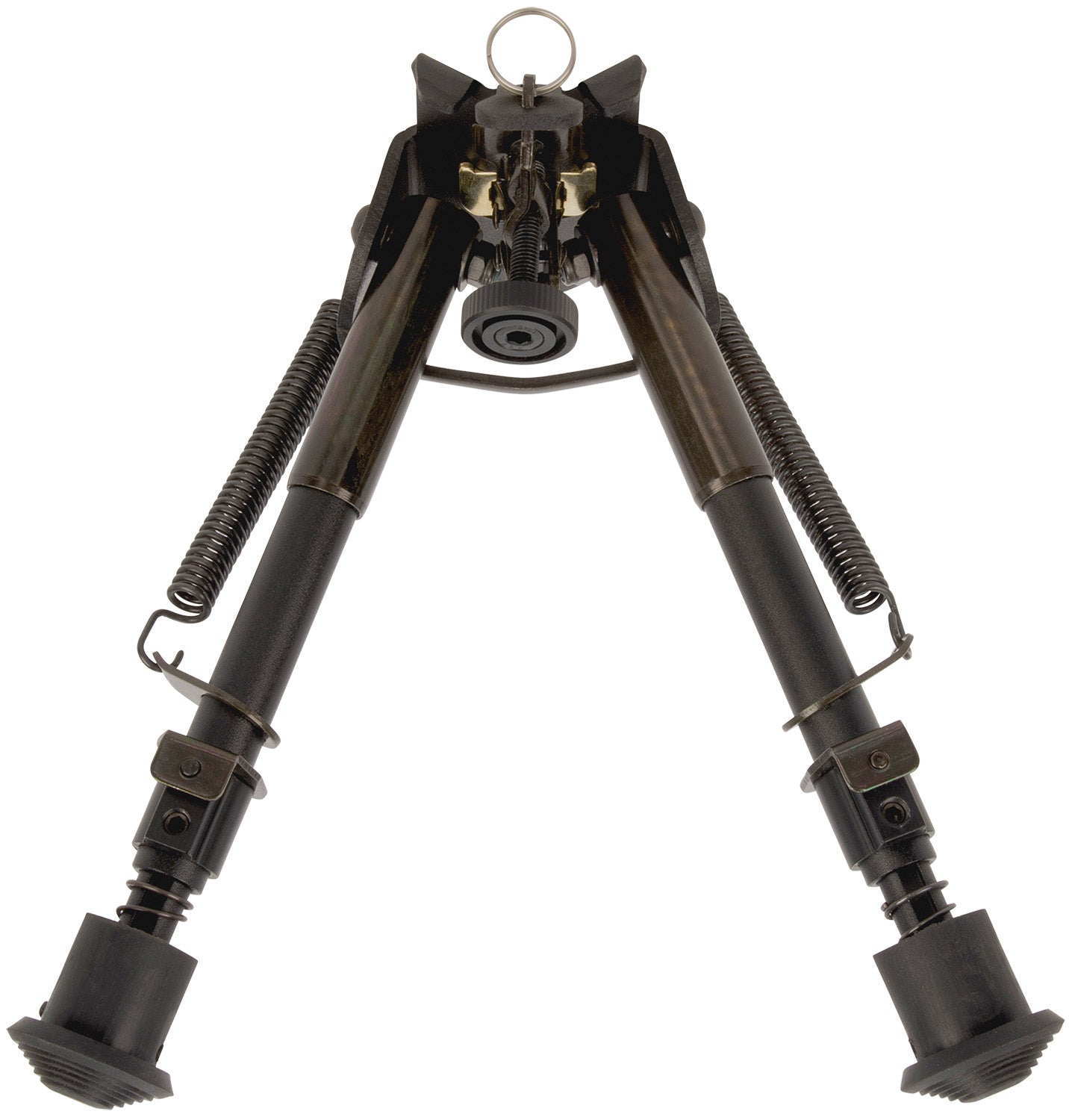 Allen 2207 Bozeman Rifle Bipod Black Aluminum Sling Swivel Stud Mount Rubber Feet 6-9" Adjustment