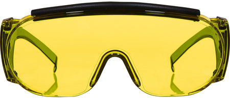 Allen Fit Over Shooting Glasses Adult Yellow Lens Gray Frame UV Protection