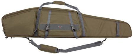 Tac Six 10954 Garrison Rifle Case 55" OD Green 600D Polyester Heavy-Duty Foam