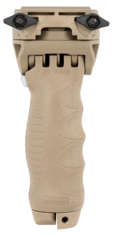 FAB Defense T-Pod G2 Rotating Tactical Foregrip & Bipod 5-Position Flat Dark Earth Polymer & Aluminum