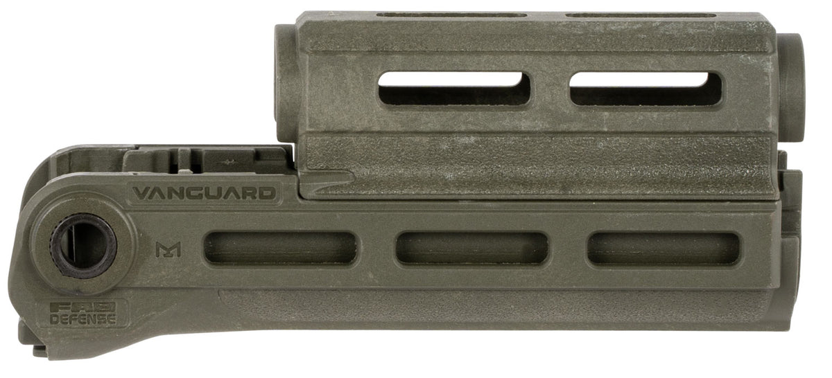 FAB Defense FXVANAKG Vanguard AK-47/AK-74/AKM M-LOK Handguard 6.41" OAL OD Green Polymer