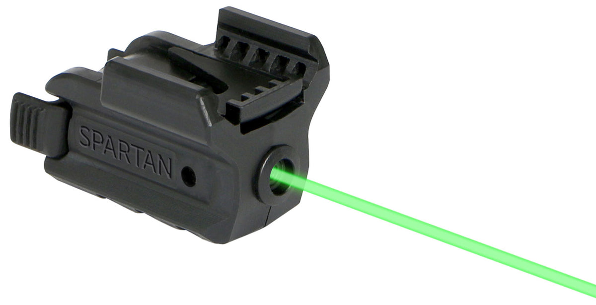 LaserMax SPSG Spartan Green Rail-Mounted Laser Sight Black