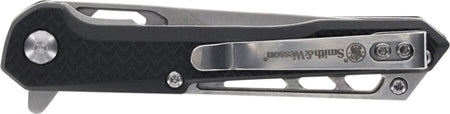 S&W Tactical Folder 3" Black/Stainless Folding Knife