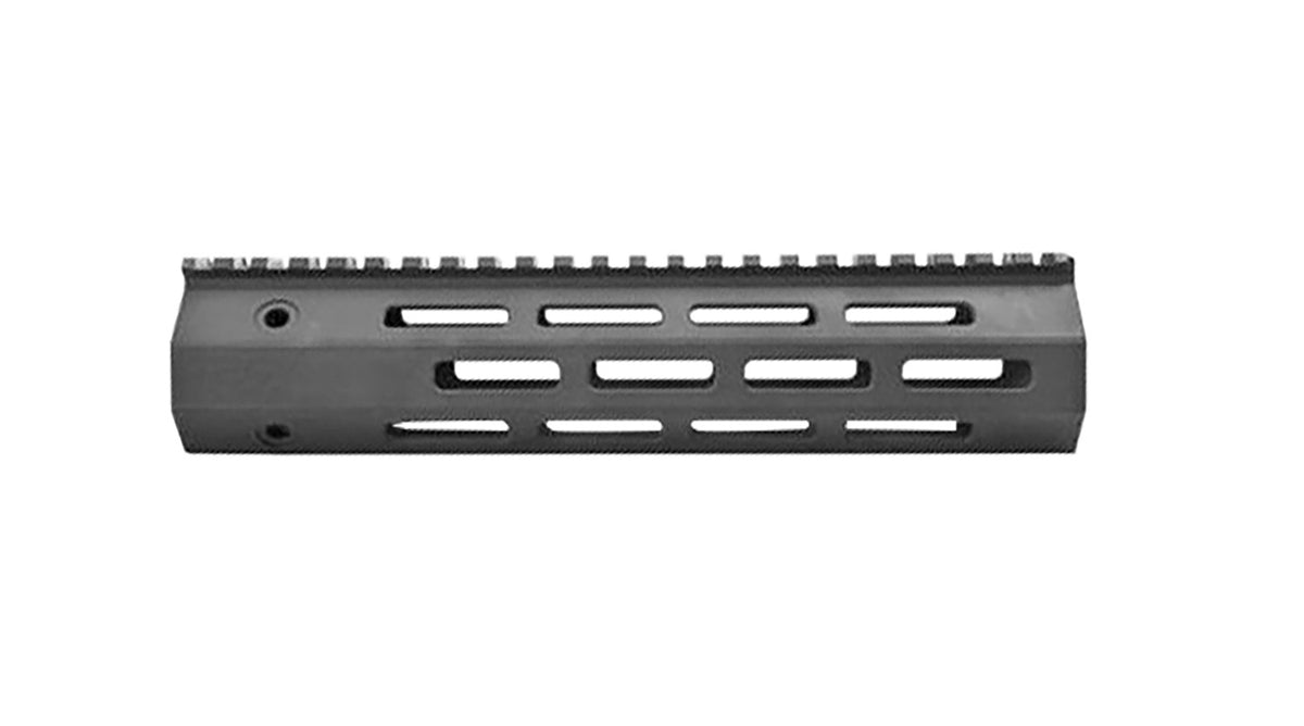 Troy Industries SRAIML190BT00 9" Battle Rail M-LOK Aluminum Black Anodized for AR-15 M16