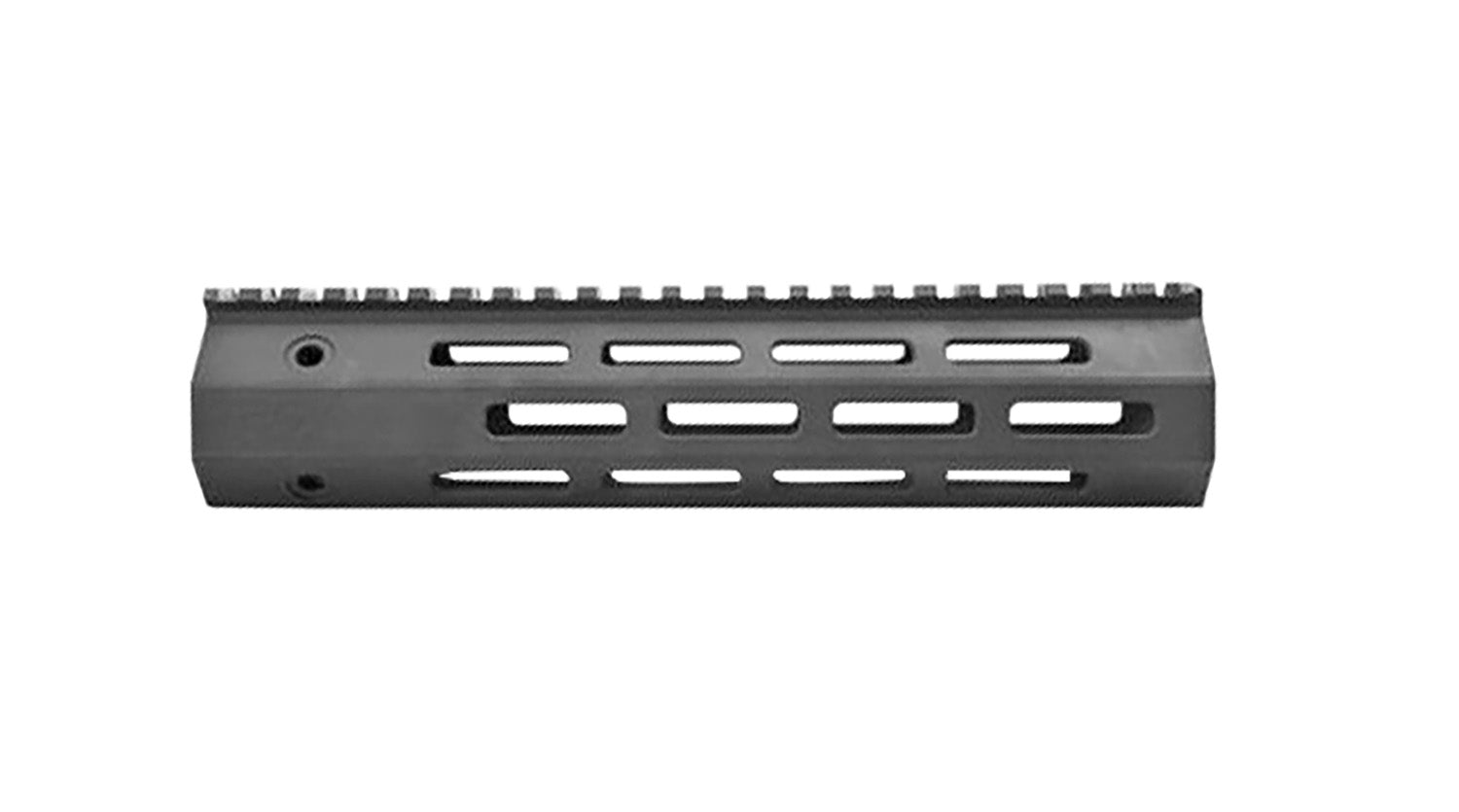 Troy Industries SRAIML190BT00 9" Battle Rail M-LOK Aluminum Black Anodized for AR-15 M16