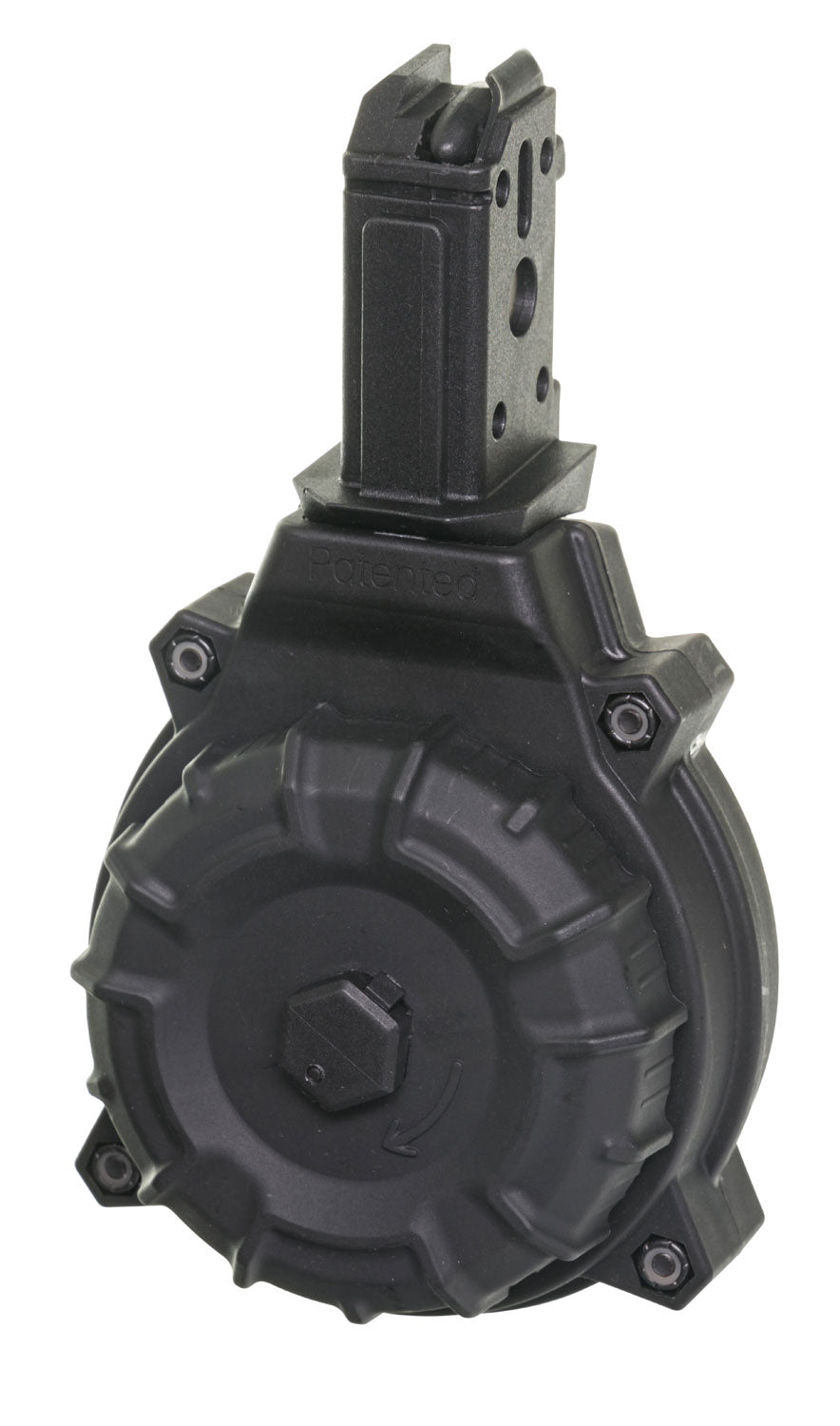 ProMag DRMA22 50-Round Drum 9mm Luger Magazine for CZ Scorpion Black DuPont Zytel Polymer