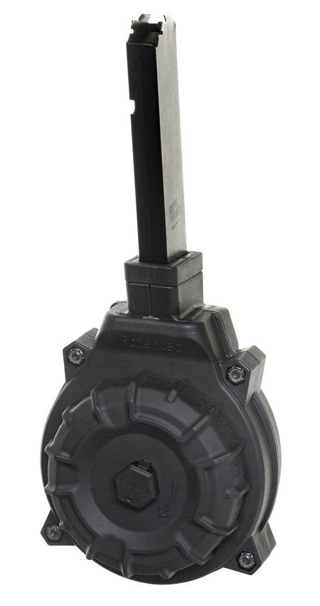 ProMag DRMA18 40-Round Drum .45 ACP Magazine for Hi-Point 4595TS Carbine Black DuPont Zytel