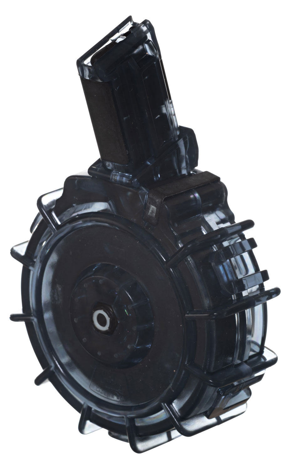 ProMag REMA2 30-Round Drum Magazine 22 LR for Remington 597 Smoke Polycarbonate