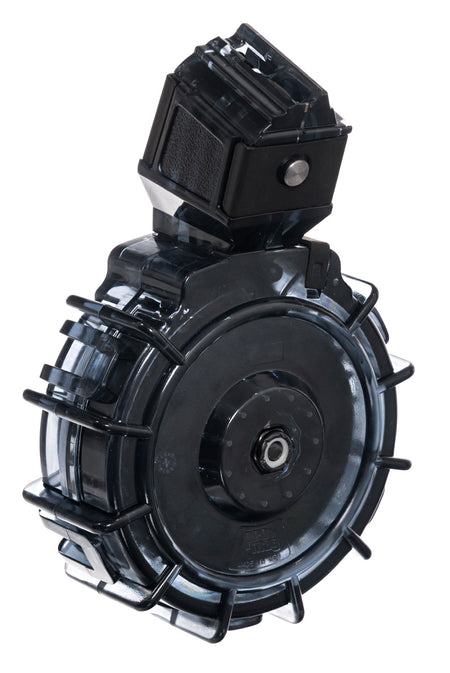 ProMag RUGA29 30-Round Drum Magazine 22 LR for Ruger 10/22 and Charger Smoke Polycarbonate