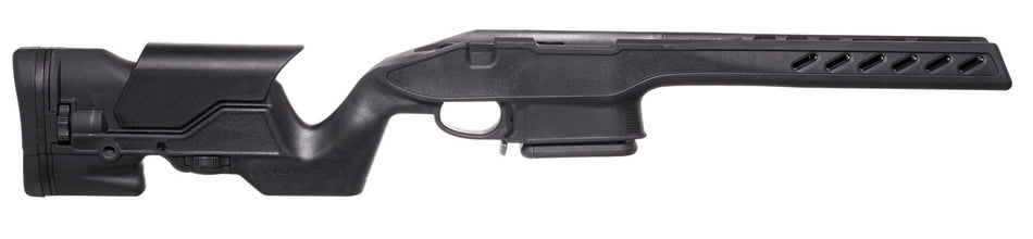 Archangel AA1500SA Precision Pillar-Bedded Black Synthetic Stock with Adjustable Cheek Riser for Weatherby Vanguard / Howa 1500 Short Action Includes Magazine