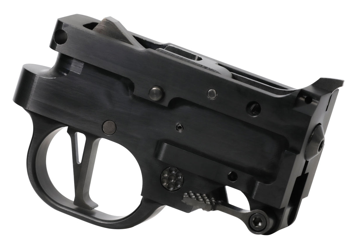 CMC Triggers 64503 Drop-In Flat Trigger for Ruger 10/22 Black 3.50 lbs