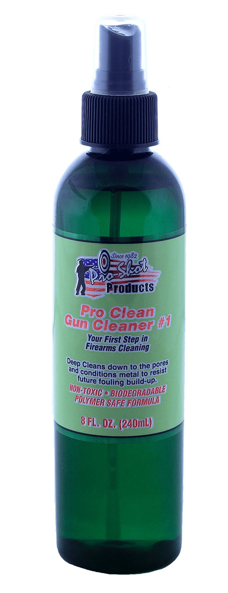 Pro-Shot PC8 Pro-Cleaner #1 Gun Cleaner 8 oz. Spray Bottle Non-Toxic Biodegradable