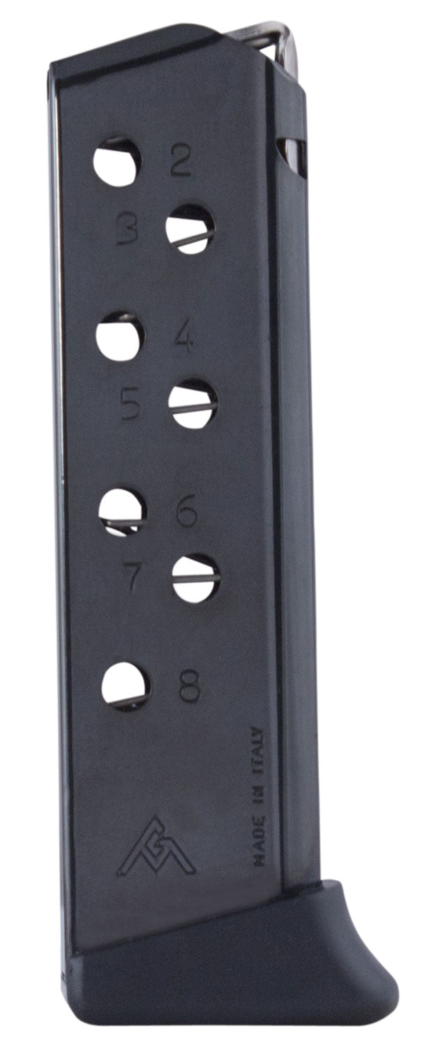 Mec-Gar MGWPP32FRB 32 ACP 8-Round Blued Magazine w/Finger Rest for Walther PP