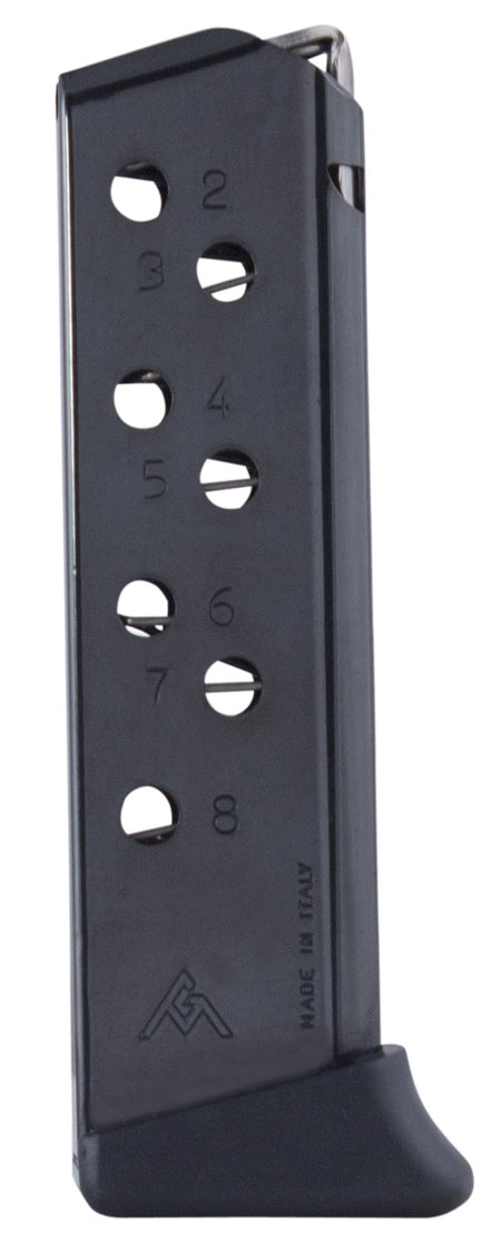 Mec-Gar MGWPP32FRB 32 ACP 8-Round Blued Magazine w/Finger Rest for Walther PP