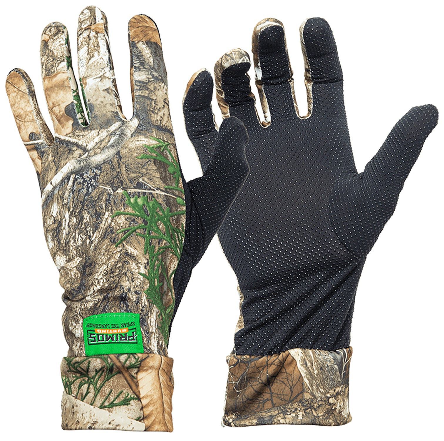 Primos PS6677 Stretch Fit Realtree Edge Neoprene Hunting Gloves OSFA