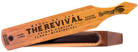 Primos PS262 Revival Long Box Turkey Call - Brown Wood