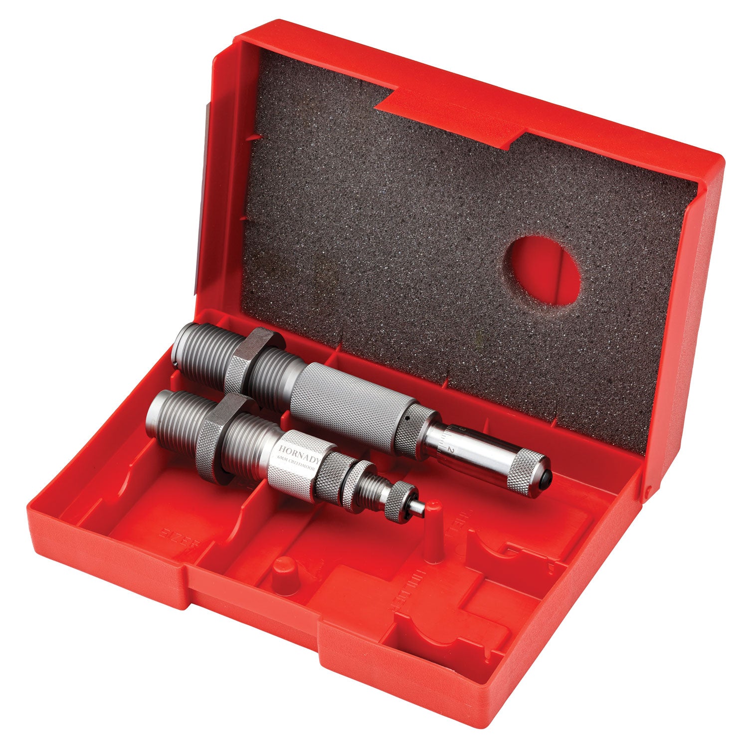 Hornady Match Grade 2-Die Set for 6mm BR Full-Length Bushing and Inline Seater