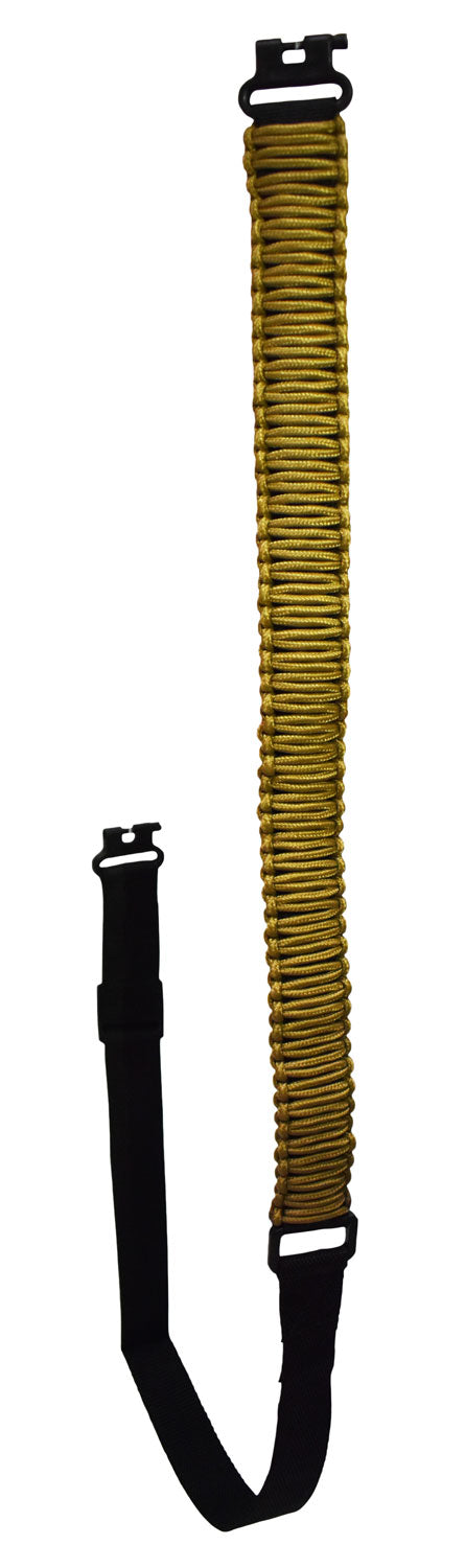 Outdoor Connection Express Paracord Sling Coyote Brown/Black 46" Adjustable Rifle/Shotgun
