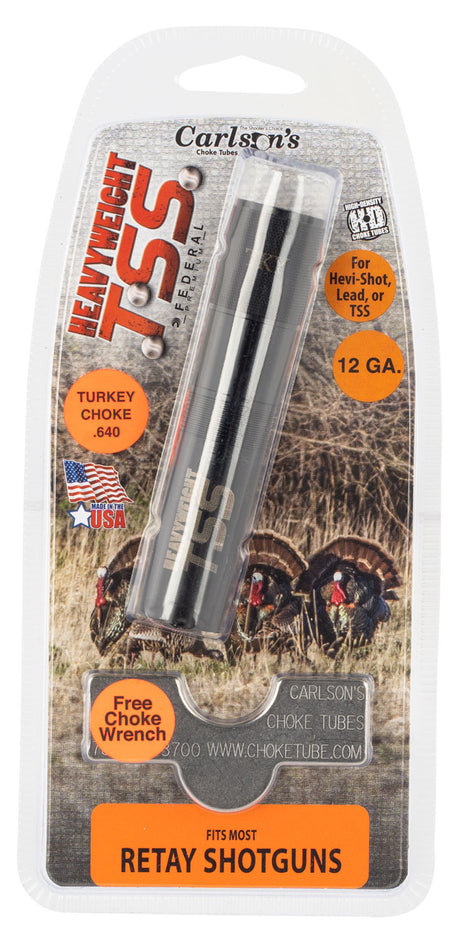 Carlson's Choke Tubes 38027 TSS Turkey Retay 12 Gauge Turkey Choke Steel