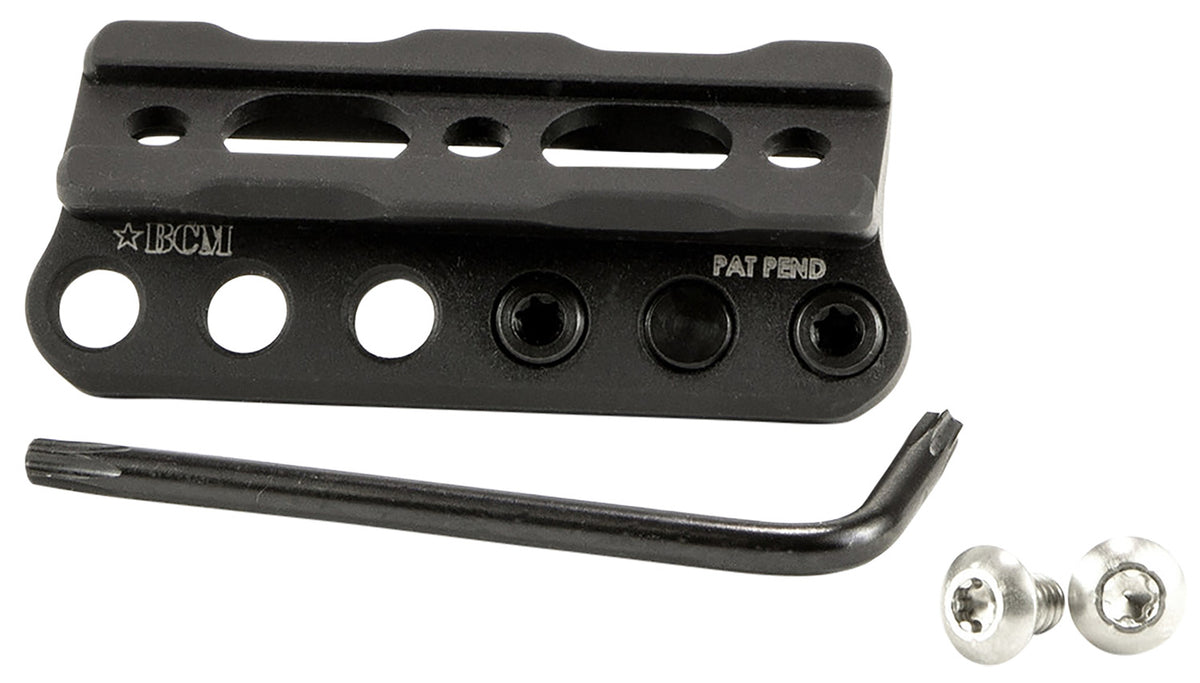 BCM SLMKM Modular Scout Light Mount KeyMod Black Aluminum Low-Profile