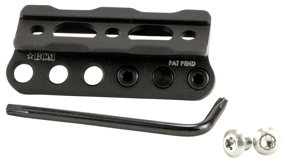 BCM SLMKM Modular Scout Light Mount KeyMod Black Aluminum Low-Profile