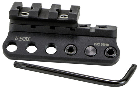 BCM 1913LMKM BCMGunfighter Modular Light Mount 1913 Picatinny/KeyMod Black Aluminum