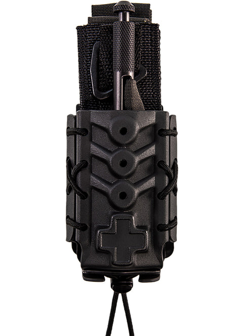 High Speed Gear TACO Tourniquet Pouch Black Kydex 2 Inch Belt Clip MOLLE U-Mount