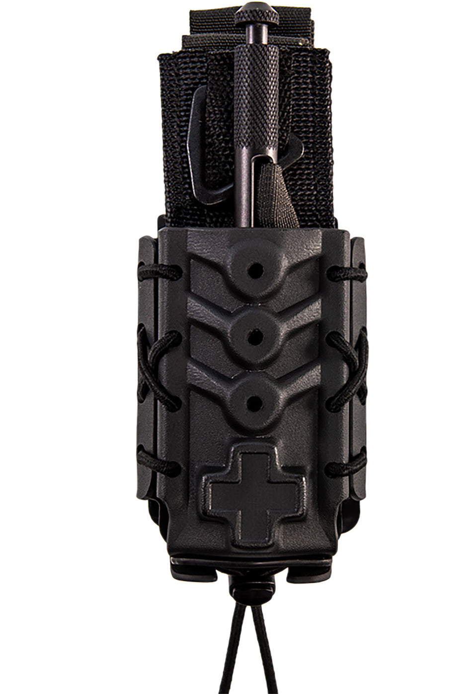 High Speed Gear TACO Tourniquet Pouch Black Kydex 2 Inch Belt Clip MOLLE U-Mount