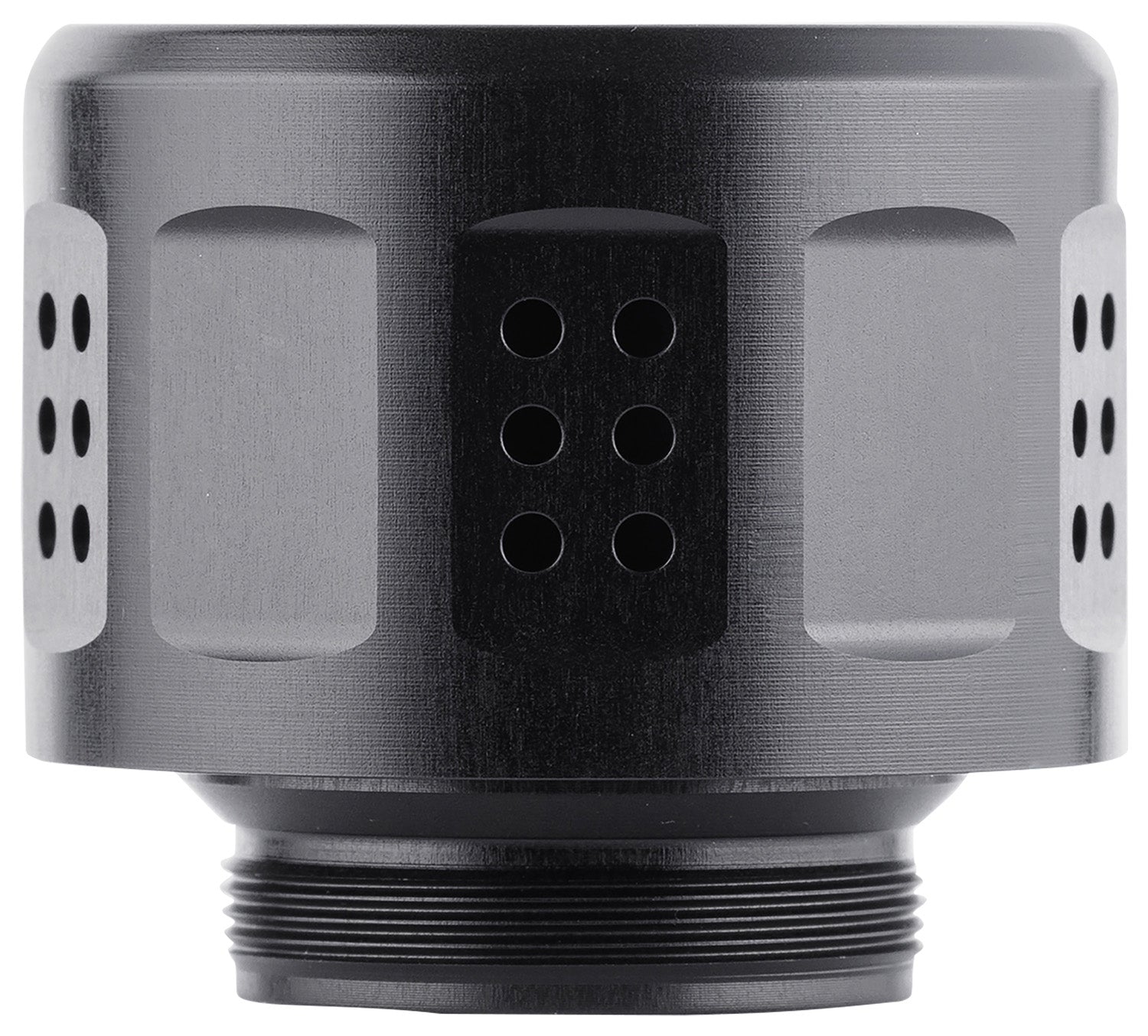 Dead Air KA180 E-Brake Muzzle Brake Black 17-4 Stainless Steel for Nomad-30 Suppressors